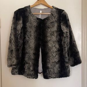 Gorgeous faux fur top jacket